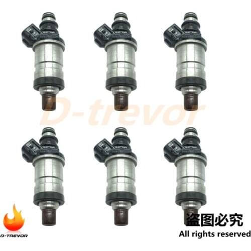 6Pcs Fuel Injectors 06164-P2J-000 For Honda Accord Civic Odyssey Acura RL TL