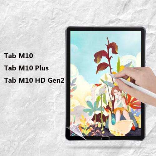 Matte Soft Paperlike Film Screen Protector for Lenovo Tab M10 Plus 10.3 Paper Like Film For Lenovo Tab M10 HD Gen2 10.1 Cover
