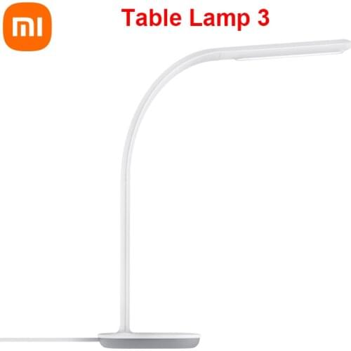 New Xiaomi Mijia Philips Table Lamp 3 LED Smart Reading Light 10 Level Touch Dimming Desk Bedside Student Ambient light Sensor