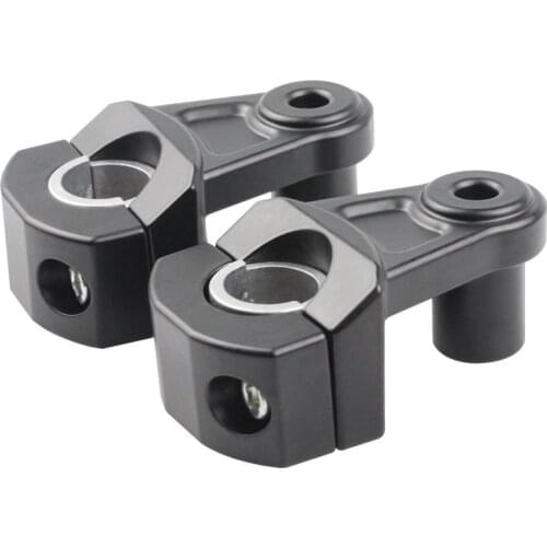 Universal Motorcycle Handlebar Riser 22mm 28mm Bars Clamp handle bar risers For bmw suzuki Ducati for Kawasaki free shipping