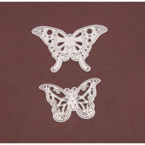 Die Cutting dies Two butterflies metal craft paper die Scrapbooking/DIY Embossing mould Easter New Year