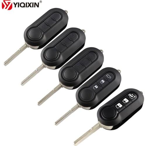 YIQIXIN 2/3 Button Flip Folding Remote Car Key Shell For Citroen Jumper Nemo For Peugeot Boxer Bipper 2008-2015 Replacement Case