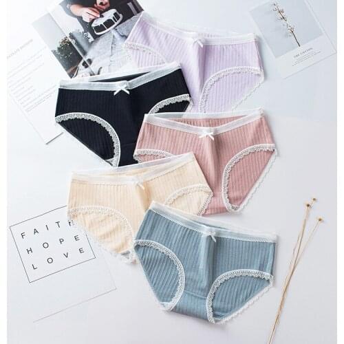 Womens Panties Plus Size Underwear Large Lingerie Shorts Female Cotton Breeches Briefs Intimates Cute Pants for Girls