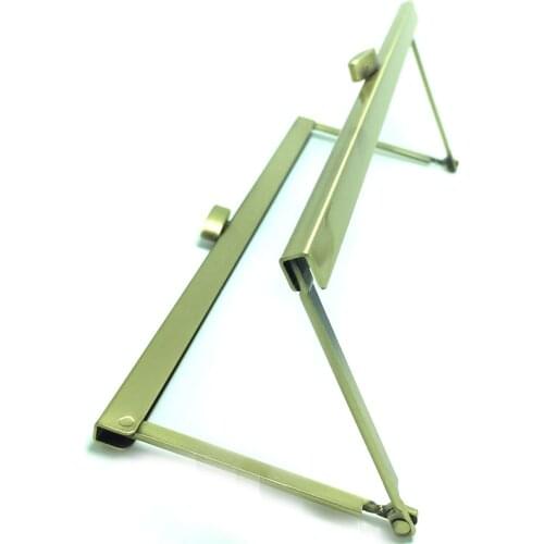 8x3 inches Metal Frame Kiss Clasp Arch Purse Frame For Evening Bag Bronze