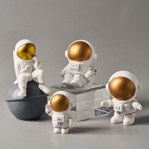 Nordic Home Decoration Accessories Living Room Desk Decor Figurine Miniatures Astronaut Decorative Figures Figurine Astronaut