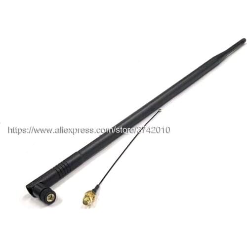 High Gain 10dBi 2.4G Wifi Antenna Router Antenna RP SMA Male +RF Pigtail Cable