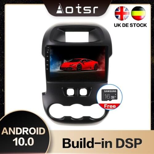 AOTSR 9 inch New Android 10.0 GPS Navigation Car Stereo Player For Ford Ranger F250 2011-2014 Multimedia Player DSP CarPlay WIFI