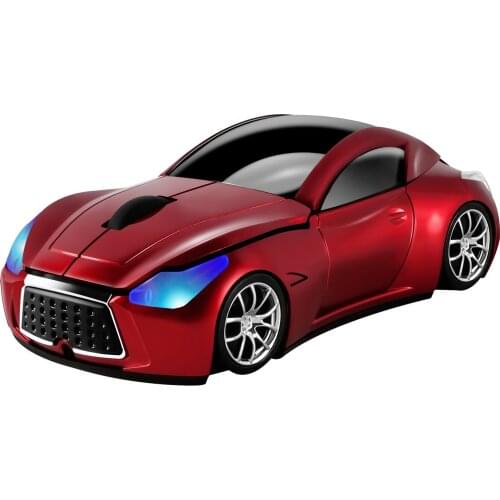 2.4G Wireless Mouse Infiniti Sports Car Design MErgonomic ause Optical Creative USB Portable Gamer Gift Mini Mice For PC Laptop