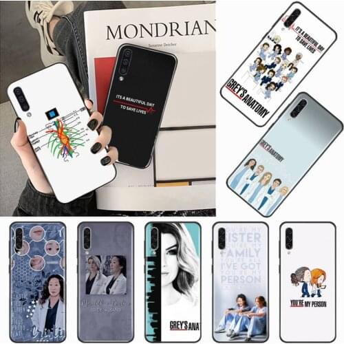 Greys Anatomy Nurse Doctor Phone Case For Samsung galaxy S 9 10 20 A 10 21 30 31 40 50 51 71 s note 20 j 4 2018 plus