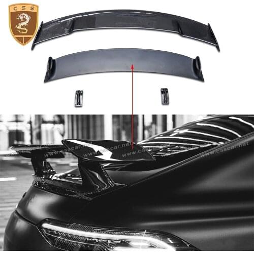 COMMAS GTR REAL CARBON FIBER REAR WING TRUNK LIP SPOILER FOR Mercedes-Benz AMG GT50 GT53 GT63 4-DOOR 2015-2019