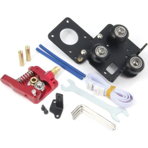 3D Printer Parts Upgrade Support Plate Extruder with 3pcs Pulleys Kit,Easy Print Filament for Ender3 V2 Ender 3series CR10series