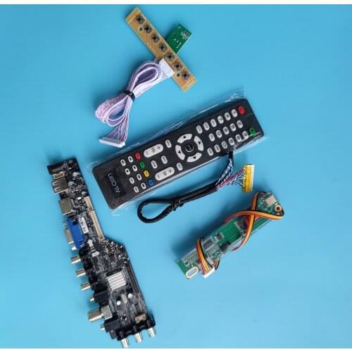 Kit For N154C3-L02/N154C3-L01 1440x900 USB VGA AV TV DVB-T Display LED Driver Remote HDMI Controller Board Screen Digital Panel