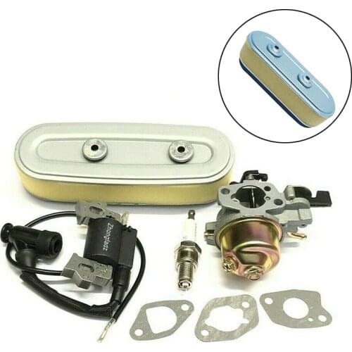 Hot Sale Carburetor Service Kit For HONDA GXV160 GXV160 Carburetor Ignition Coil Filter Gasket Spark Plug Carburetors Dropship