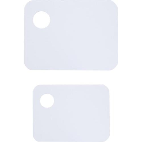 Square Acrylic Transparent Paint Palette Watercolor Makeup Oil Painting Supplies