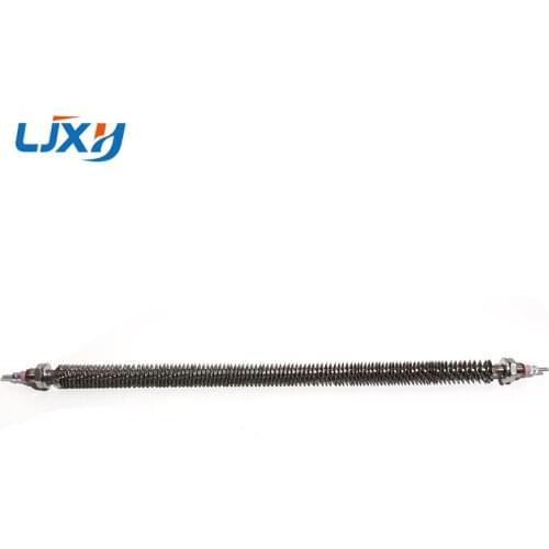 LJXH 110/220/380V M18 All 304 SUS Straight Tubular Finned Heater Electric Oven Heater Hot Aair Heating Element 300/400/500/600W