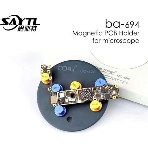 Magnetic PCB holder for microscope Fixture Soldering Auxiliary Clamp For Mile Chips Motherboard Repair Phone PCB IC Chip Hold