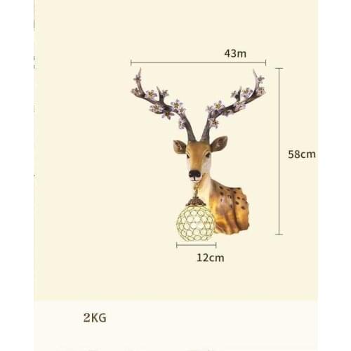 Para Parede Loft Decor Lampe Stair Wandlamp Lampara De Pared Interior Crystal Applique Murale Luminaire Wall Bedroom Light