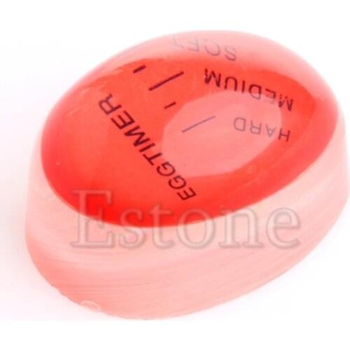 NEW 1PC Egg Perfect Color Changing Timer Yummy Soft Hard Boiled Eggs Cooking Kitchen AU