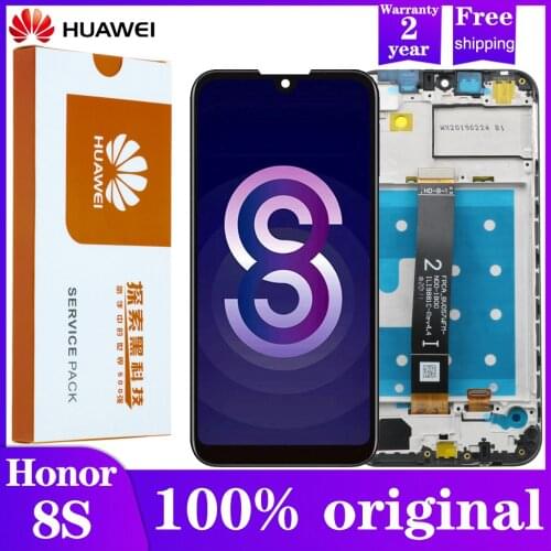 Original 5.71" LCD For Huawei Honor 8S 2020 KSE-LX9 KSA-LX9 LCD Display Touch Screen Digitizer Assembly with frame Repair parts