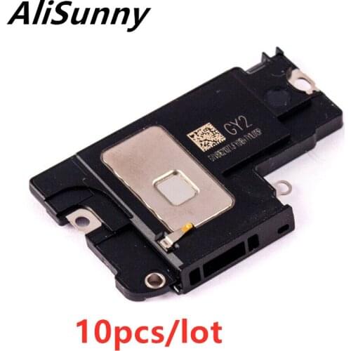 AliSunny 10pcs Loud Speaker Flex Cable for iPhone X XR XS Max LoudSpeaker Sound Ringer Buzzer inner Ringtone Parts