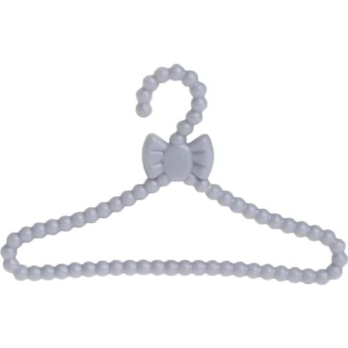 10 Pcs/Set Doll Clothes Hanger Holder House Dress Accessories Imagination