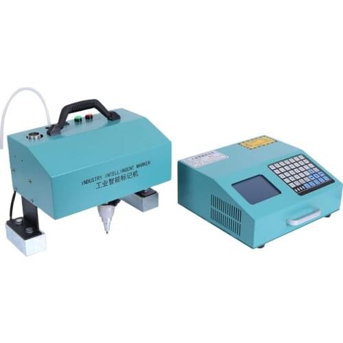 100*180mm Portable Pneumatic Dot Peen Marking Machine for VIN Code Chassis Number