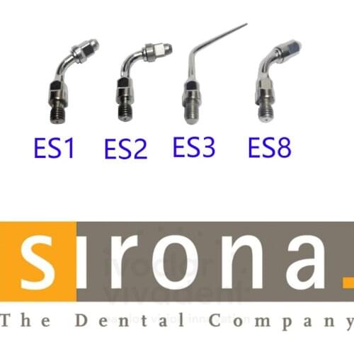 2 pieces/lot Dental Ultrasonic Scaler Tip ES1, ES2, ES3, ES8 Compatible with Sirona