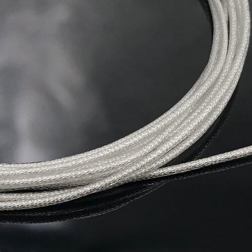 7 core 7N single crystal grain copper silver plated OD:1.0mm 10meters