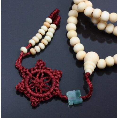 Sandalwood Bracelet Prayer Beads Tibetan Buddhist Women Men 's Bracelets Healing Jewelry Lucky Bracelets Handmade