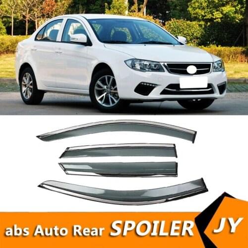 For Mitsubishi Lancer Fortis 2013 Window Visor Vent Shades Sun Rain Deflector Guard For s Auto Accessories 4PCS/SET