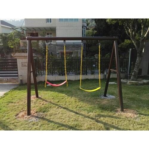Outdoor baby swing chair playground childrens plastic slide garden toys seat kids monkey bars set children child swing nest Q07