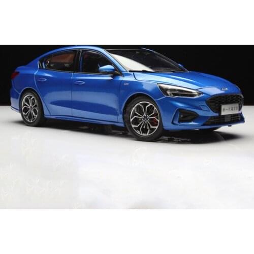 Diecast 1:18 Ford Original New Generation Sedan 2020 Car Model Static Collection Decoration Souvenir Ornaments Display Gifts