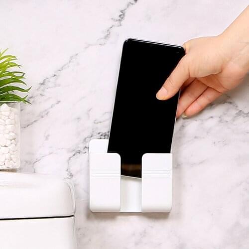Mobile Phone Holder Holder Wall Mount Holder Adhesive Holder Hanger Holder For Hanging Portable Phone Wall Charger