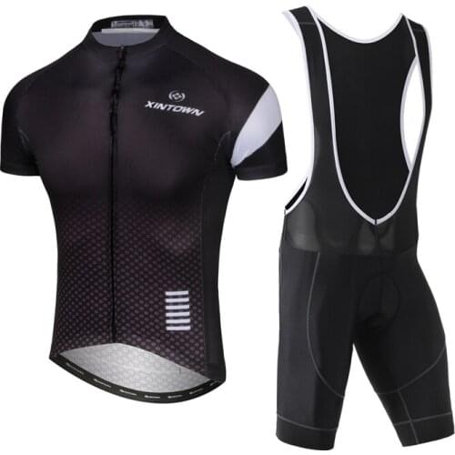 YOCENE Customized Style Short Sleeve Bib Bike Suit Customized Breathable Short Sleeve Bicycle Wear Mens Soft Cycling Clothing