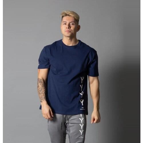 April MOMO 2021 New Arrival Men T Shirt High Quality XS-XL Summer Fashion T-Shirt Short Sleeve O-neck Print Sport T Shirt