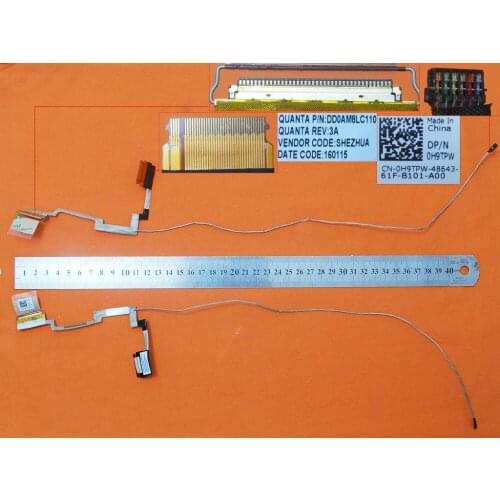 New Laptop Cable For DELL 14 5459 V5459 Original PN: DD0AM8LC110 OH9TPW Replacement Screen LVDS Connector