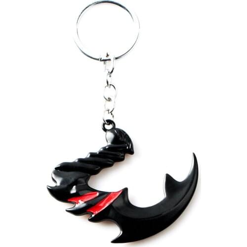 New Style Game Dota2 Ti8 Paddy Butcher Hook Keychain Alloy Pendant Key Chian Of High Quality Keyring Chaveiro Souvenir Gifts