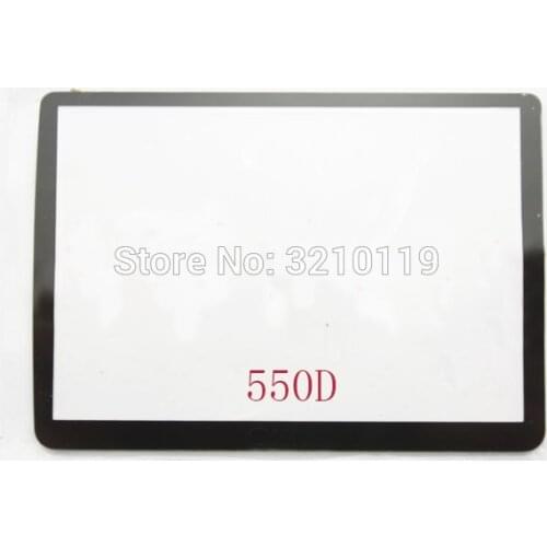 New LCD Screen Window Display (Acrylic) Outer Glass For CANON EOS 550D EOS Rebel T2i EOS Kiss X4 Camera Screen Protector + Tape