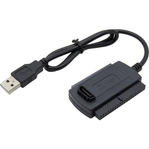 Cable Adaptador De Convertidor De Unidad IDE, USB 2,0 A 2,5 "3,5" SATA PATA Para Unidad De Disco Duro HDD