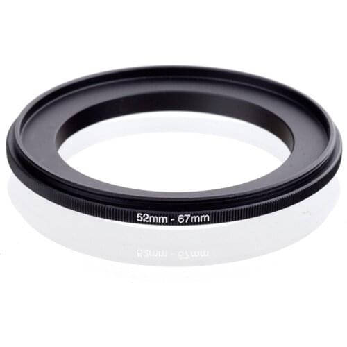 RISE(UK) 52mm-67mm 52mm to 67mm Male to Male Coupling Step Ring Adaptor 52-67 Dual Male