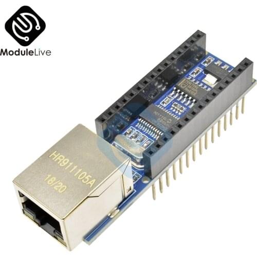 Nano V3 Ethernet Shield ENC28J60 Microchip HR911105A Ethernet Webserver Board Module for Arduino Nano 3.0