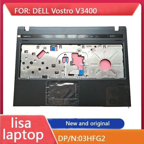Suitable For Dell Vostro V3400 Laptop Palm Pad C Shell With Touchpad Fingerprint 03HFG2 Brand New