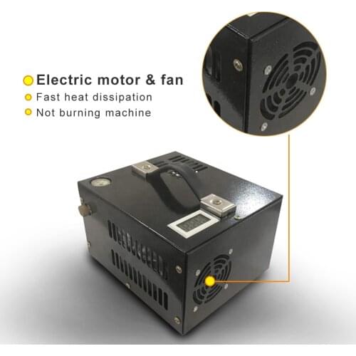 Amazon Ebay hot sale DC 12v 4500psi 280W Car Tire Inflate Pump Portable PCP Compressor