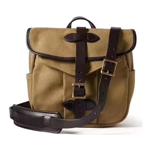 Retro Waxed Canvas Crossbody Small Bag Mens Messenger Bag Vintage Yollow Shoulder Bag Motorcycle Travel Bags Waterproof
