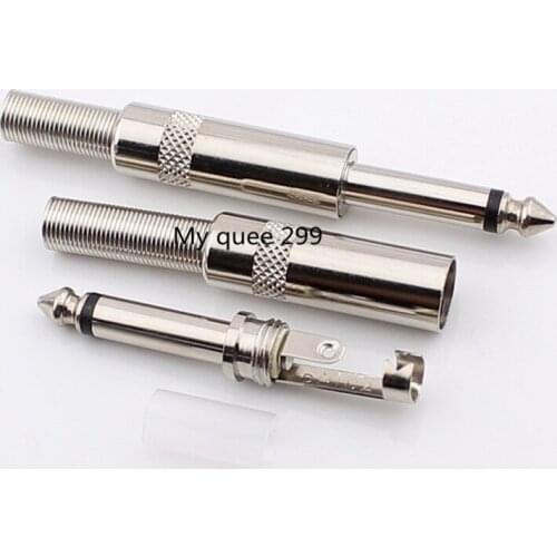 6.5 plug /6.35 plug /6.3 power plug/microphone plug /6.35mm single voice sophomore core