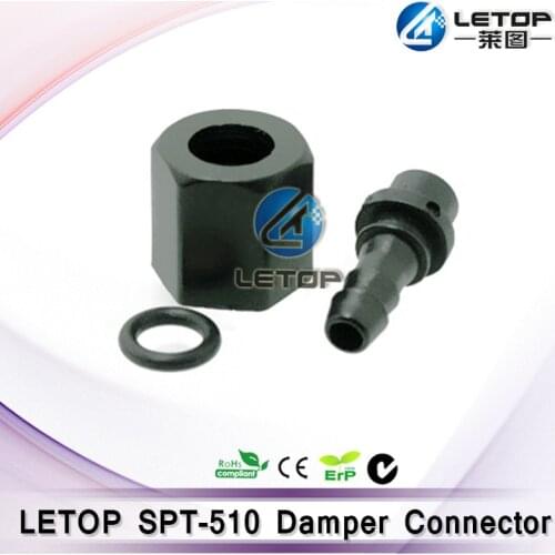 Inkjet printer connector for solvent printer 510 damper connector