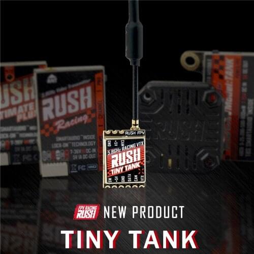 RUSH TinyTANK 5.8G 48CH PITMODE 25mW 100mW 200mW MAX 350mW SmartAudio FPV Video Transmitter Nano Mini VTX for FPV Racing Drones