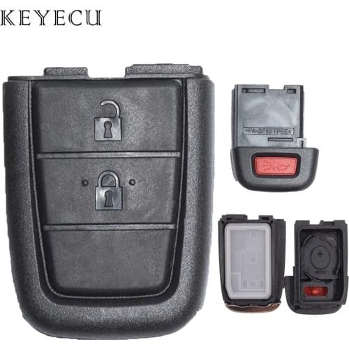 Keyecu Replacement Remote Key Shell Case Fob 2+1 Button for Pontiac G8 / Holden VE COMMODORE Omega Berlina Calais SS SV6 HSV GTS