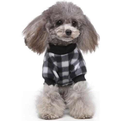 Puppy Clothes Pet Supplies Dog Clothes Home Clothes Pet Clothes Pajamas Plush Luxury Pet Clothes Autumn Clothes Dog Pajamas