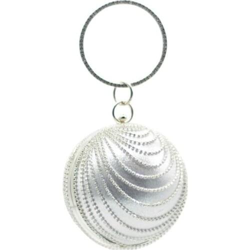 12.5x12.5CM Color Tassel Ball Dinner Bag Party Party Banquet Bag Dress Evening Bag a6734